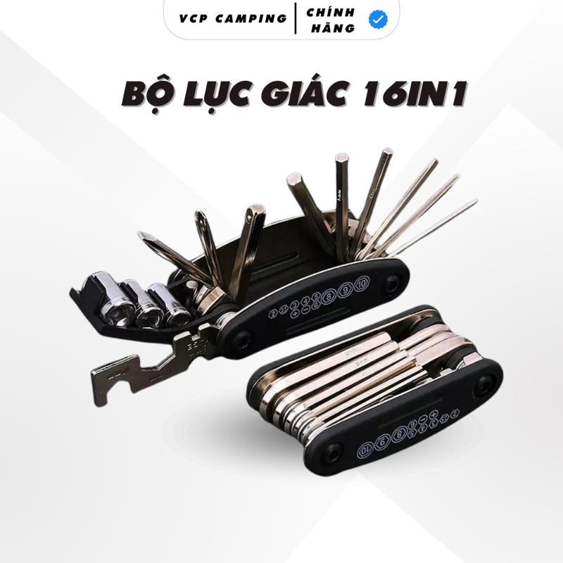 Bộ Lục Giác Sửa Chữa Cầm Tay Đa Năng Tua Vít 16-in-1, Dùng Lắp Giáp, Sửa Chữa…