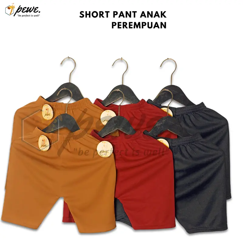 6 Pcs celana boxer anak cewek 9–12 xxl Fashion / Celana Shot Anak Perempuan / celana daleman pendek anak remaja PEWE / 0
