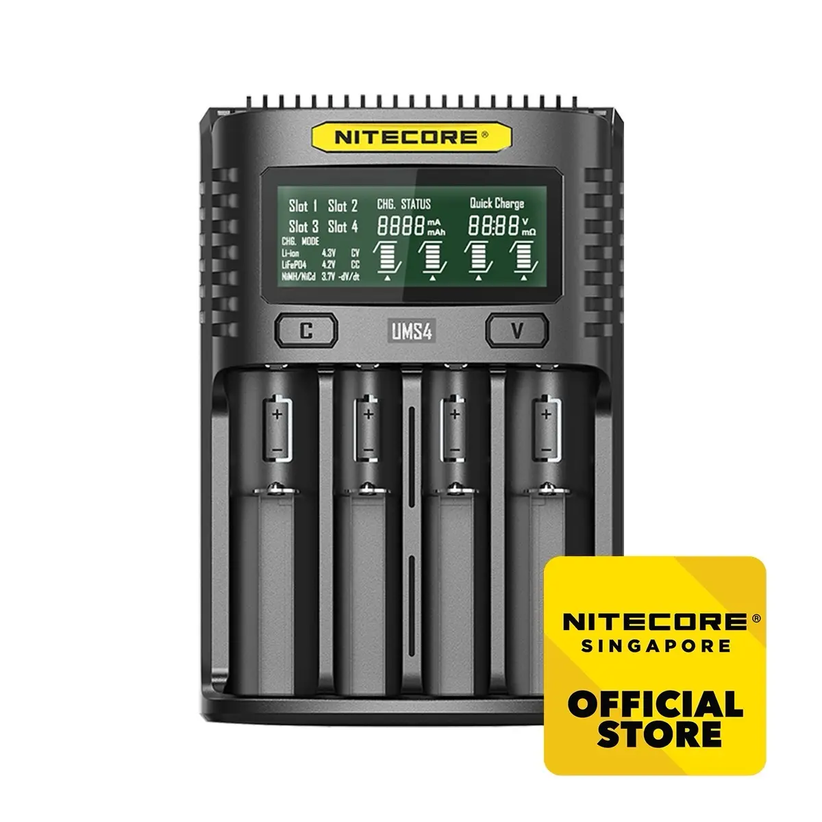 Nitecore USM4 charger - 3A Battery