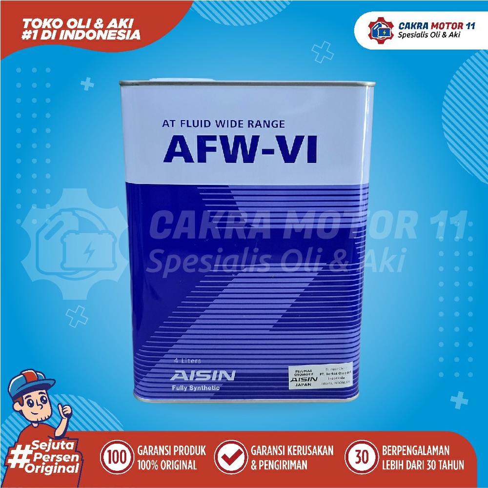 MITSUBISHI EXPANDER AISIN ATF WIDE RANGE AFW-VI FULLY SYNTHETIC 4LT