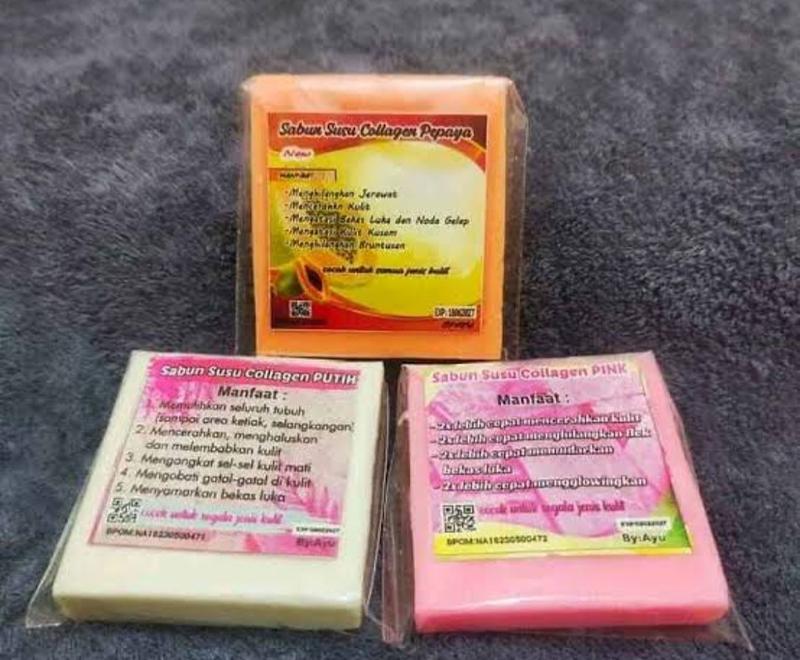 Product Introduction of Sabun susu collagen putih sabun colagen Soap Mencerahkan Memutihkan Membersihkan Melembutkan Tubuh 7