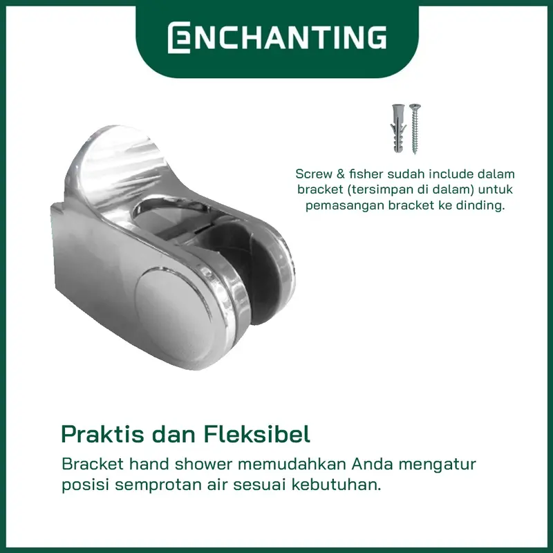 Head / Kepala Hand Shower 3 Switch Europe Enchanting E211 1