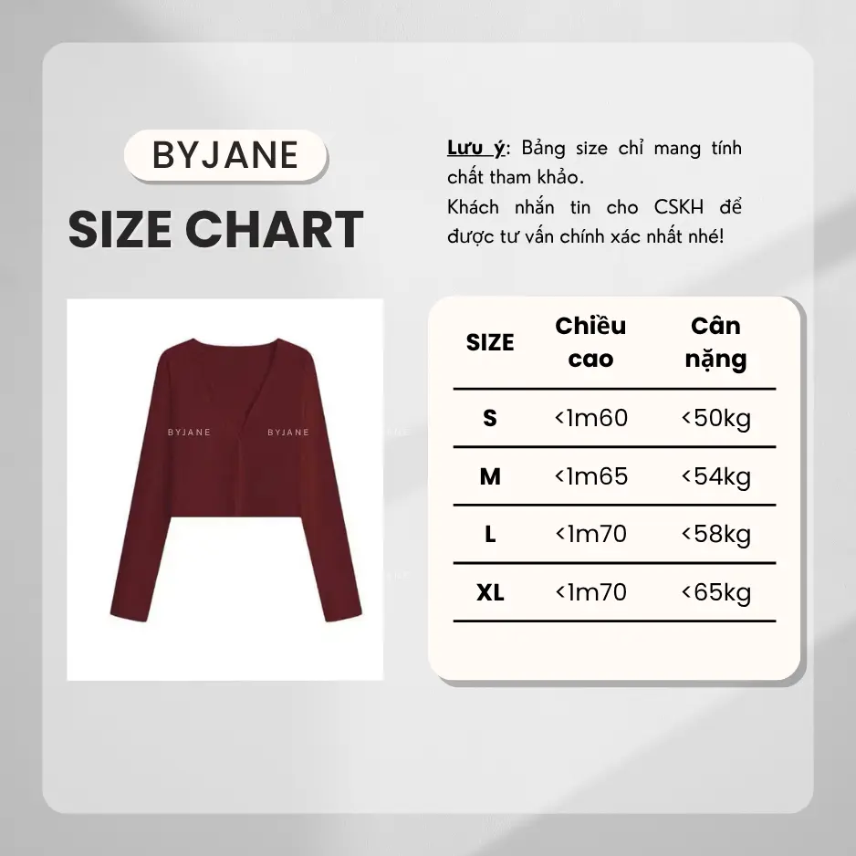 (XẢ KHO) Áo cardigan Dáng Ngắn BYJANE-999 | BigBuy360 - bigbuy360.vn