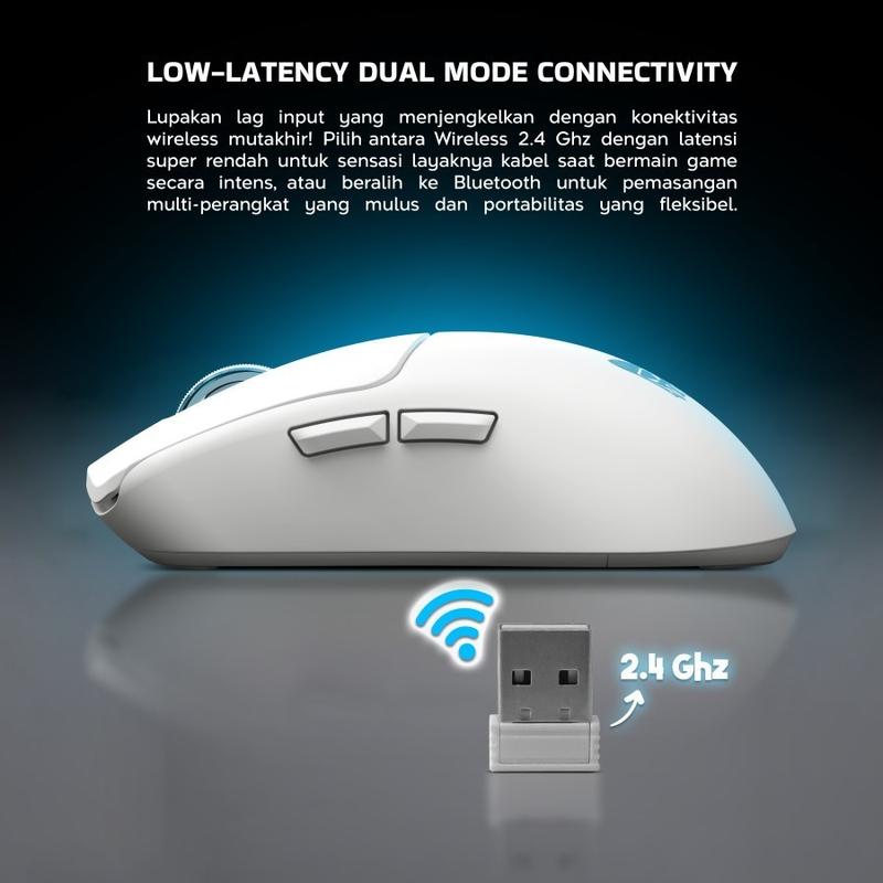 Digital Alliance / DA Air Falco One Ergonomic Dual Mode Connection Gaming Mouse 4