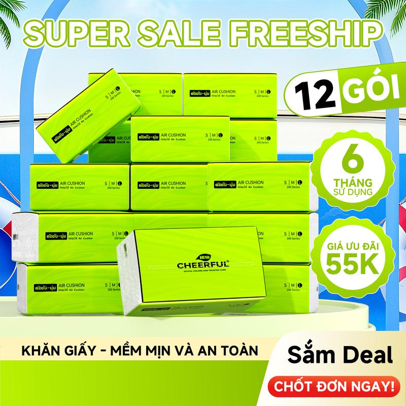   HOT HEAL 12 Gói  TOP giấy ăn 12 gói  Được làm từ gỗ tự nhiên Giấy Vệ Sinh mềm mại khăn giấy cao cấp giấy rút để bàn thùng giấy rút giấy lau tay khăn giấy khô mini Giấy giấy đi du lịch Giấy giấy tiết kiệm  Không Huỳnh Quang An Toàn Cho Da 