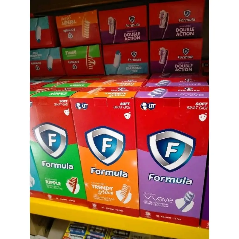Sikat Gigi Formula 1Box (12pcs) untuk Kebersihan Mulut 1