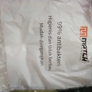 [100 pcs] Plastik Pelindung Makanan Food Grade Penutup Makanan Plastik Karet Shower Cap Penutup Kepala