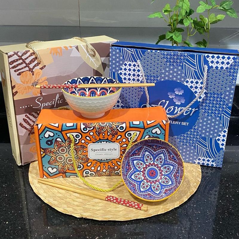 Souvenir Mangkok Set Jepang 4 2 | Hampers Mangkok Japanese Bowl Set | Hampers Idul Fitri | Souvenir Pernikahan | Wedding Souvenir | Mangkuk Jepang 2