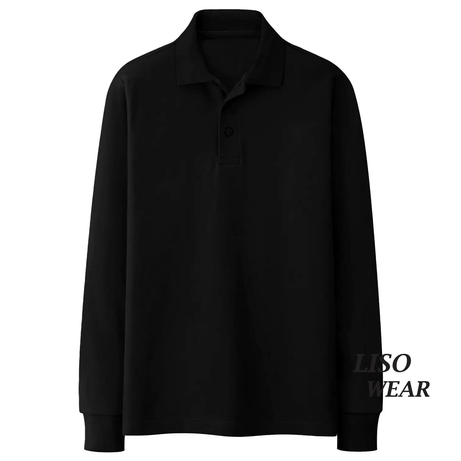 liso wear Kaos polo shirt polos pria lengan panjang | kaos kerah pria | kaos kerah seragam polos