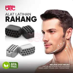 [BEC] Alat Latihan Rahang Silicone Jaw Trainer Mastic Ball | Jawline Exerciser | Jawline Muscle Exercise | Silikon Latihan Otot Rahang V-Shaped Chin Face And Neck Toning Ball Equipment
