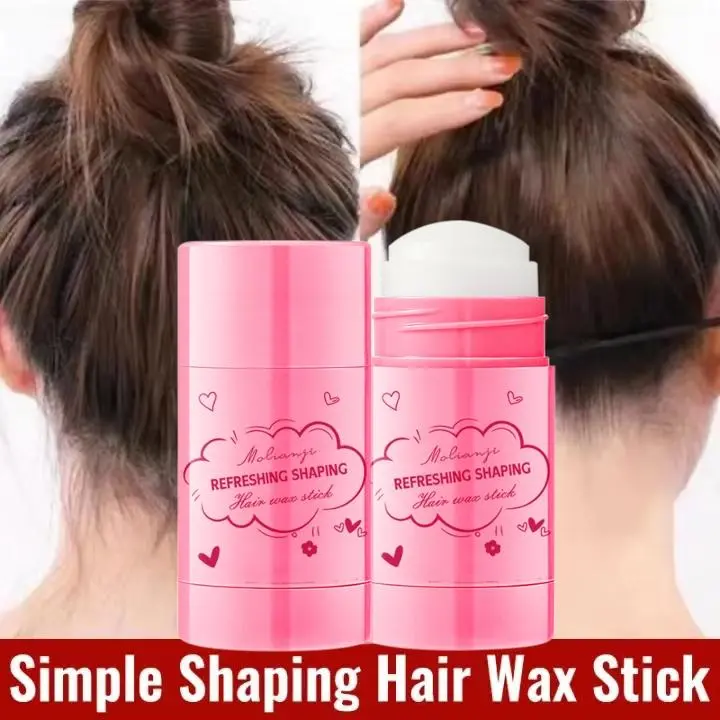 Hair Wax Stick Magic Hair Wax Stick rambut anak Styling Rambut Untuk Hair Styling Merapikan Rambut dan Menutrisi Kulit Kepala - Unisex