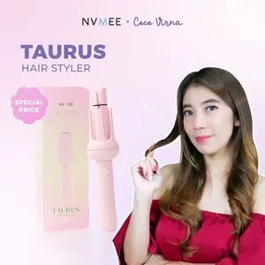NVMEE X CECE VIRNA TAURUS Catokan Curly Otomatis dengan Timer Diameter 32 mm