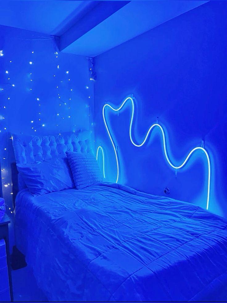 [48] Lampu Dekorasi Strip LED Neon Flex 220V 1-5 Meter Mudah Dibentuk Detak Jantung Fleksible bikin kamar cakep