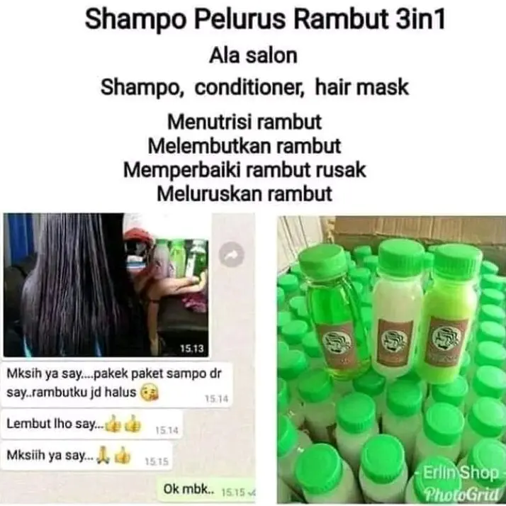 shampo pelurus rambut  shampo conditioner 1