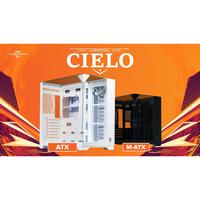 Gambar CASING CUBE GAMING CIELO - Mid Tower ATX Case Tempered Glass - ATX, Putih dari Techno Computer Bali Kota Denpasar 2 Tokopedia