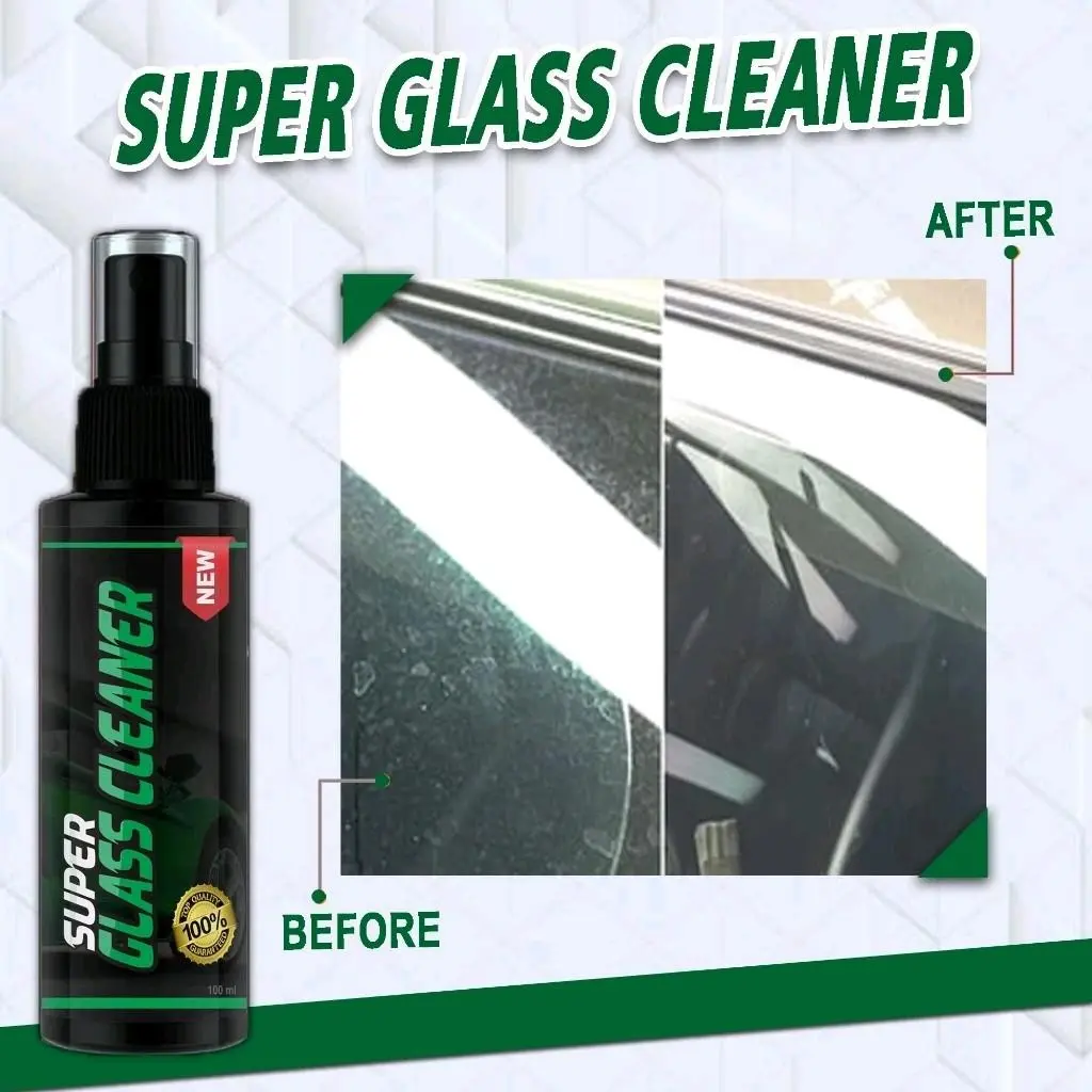 Pengkilap Super Glass Cleaner Pembersih Kaca dengan Formula Khusus - Semprot