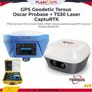 GPS Geodetik Tersus Oscar Probase +TS30 Laser CaptuRTK