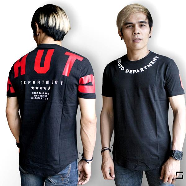 SHUTO MEN Baju Kaos Oblong Pria Dewasa T-shirt Katun Combed 24s 0