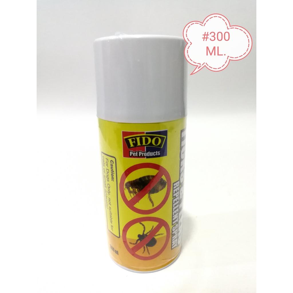 FIDO Dog Tick Flea Repellent Spray 300ml Kutu Anjing