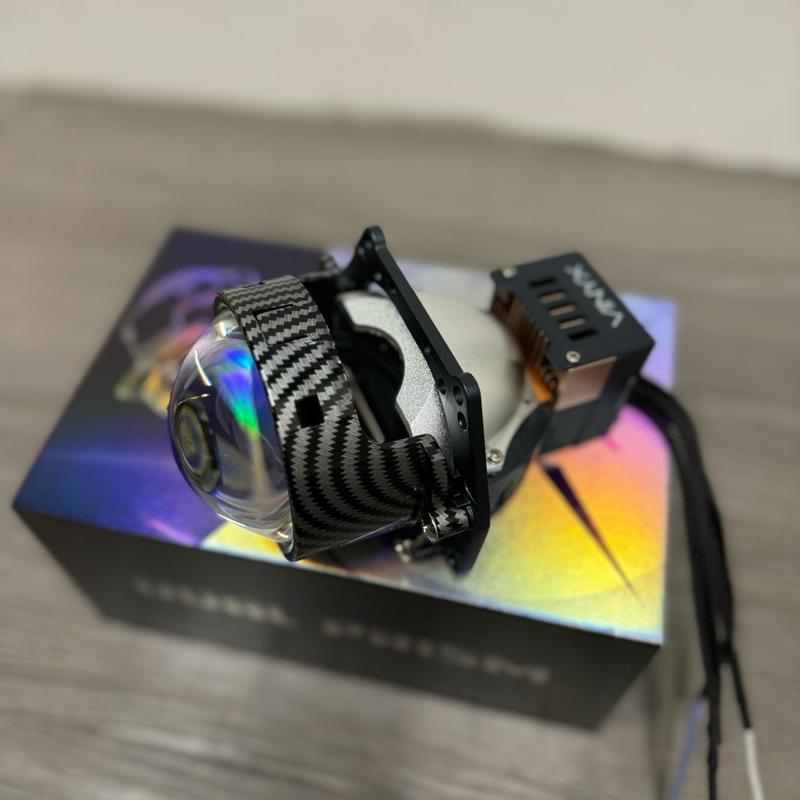VINYX VR1 DUAL PRISM 80WATT BILED 3 INCH PURPLE LENS HEADLAMP Car Lampu 1