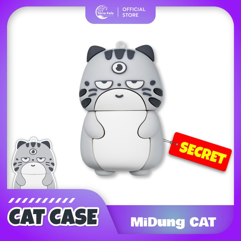 Product Introduction of [1 piece] Cat Case Portable Cute Cat Perfume Balm and Aroma Balm Case by TERRA PAFE - Pastel & Grey 8