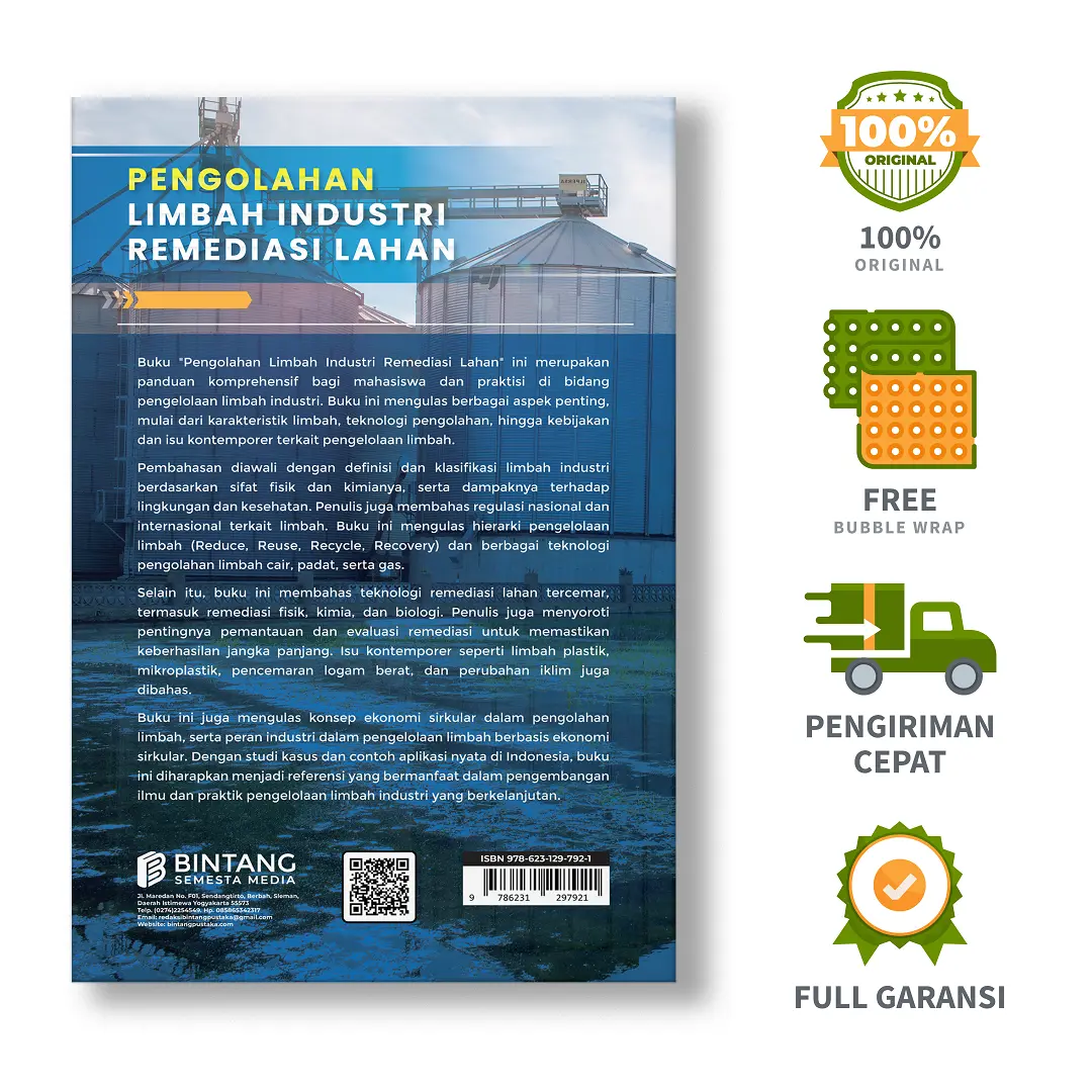 Pengolahan Limbah Industri Remediasi Lahan - Faisal Riza Basalamah, S.T., M.T., dkk.