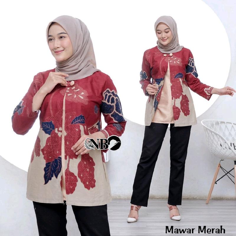 ATASAN BATIK PRIA DAN WANITA Seragam Kerja 6