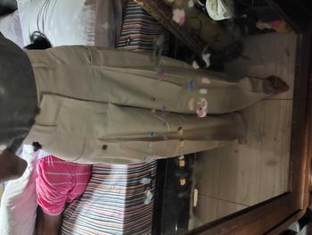 Product Review of GOUW PANTS - POSHA OFFICIAL Celana Panjang Wide Highwaist Pants karet polyester soft  wanita  kulot  formal  loose from o**! 1