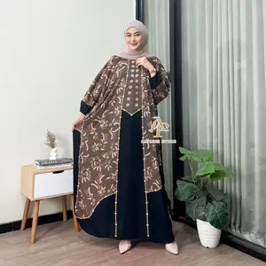 Kaftan Motif Soraya Rayon Tebal Jumbo Ld 180 cm