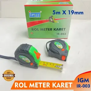 Meteran Tukang Bangunan 5 Meter Roll / Measuring Tape 5 MTR 5M