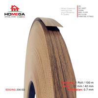 Gambar HOMEGA PVC Edging- Pelapis Meja PVC - Tekstur Myanmar Teak - Ukuran 22 mm / 42 mm - Kemasan 1 Roll / 100 m - Ukuran 22 mm dari Homega Indonesia Kota Administrasi Jakarta Barat 2 Tokopedia