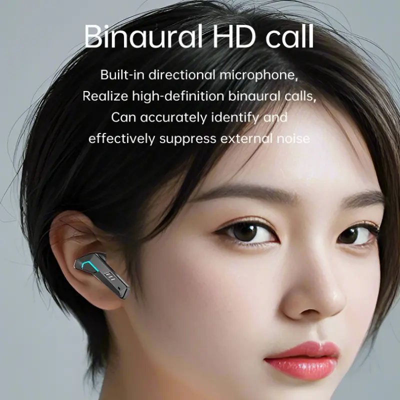 DX22 TWS Wireless Earphone Bluetooth Headphones Noise Canceling Headset Gaming Earbuds headset 6