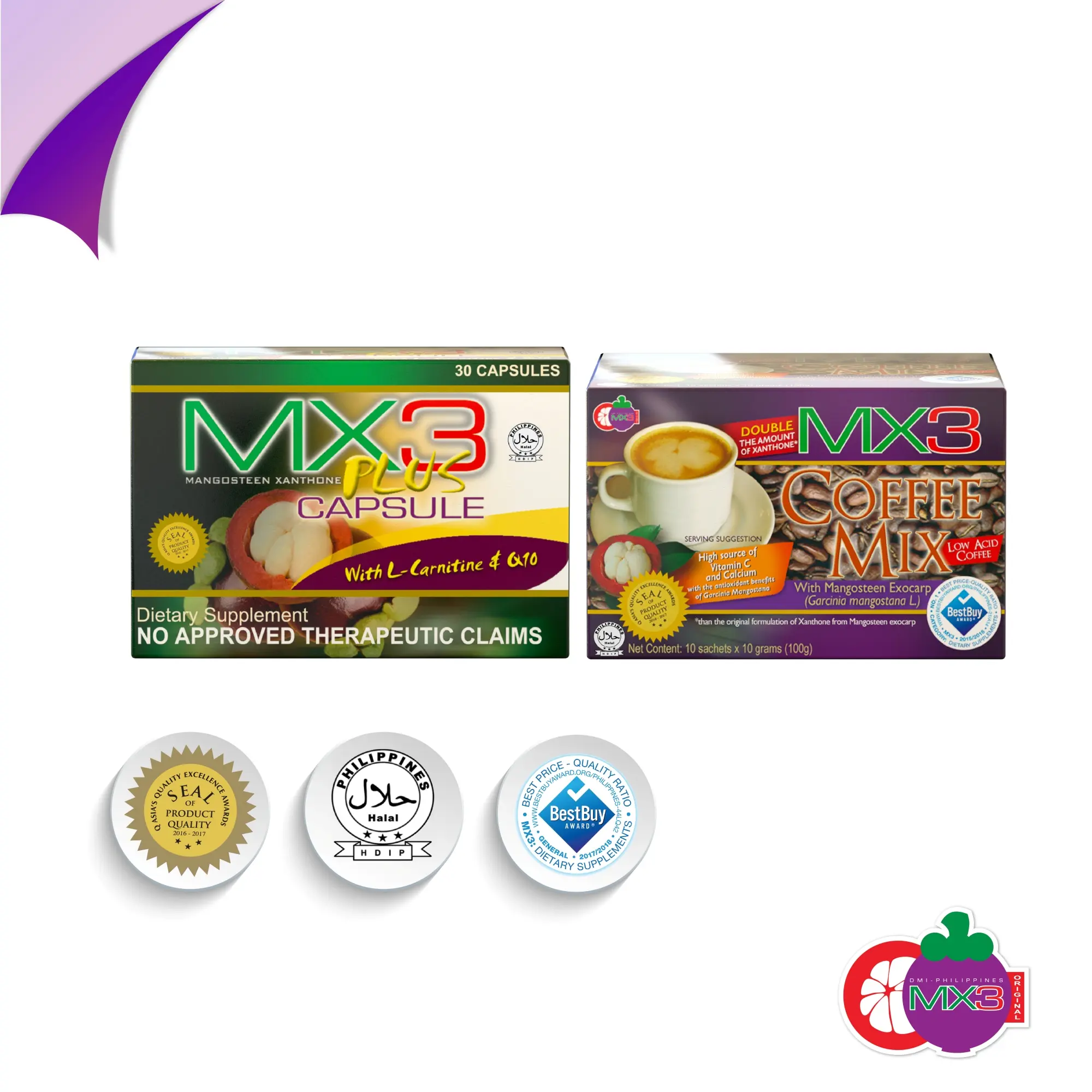 B10 | MX3 30s PLUS with L-Carnitine and Co-Q10 and MX3 10s Coffee mix  Bundle - TikTok Shop Philippines