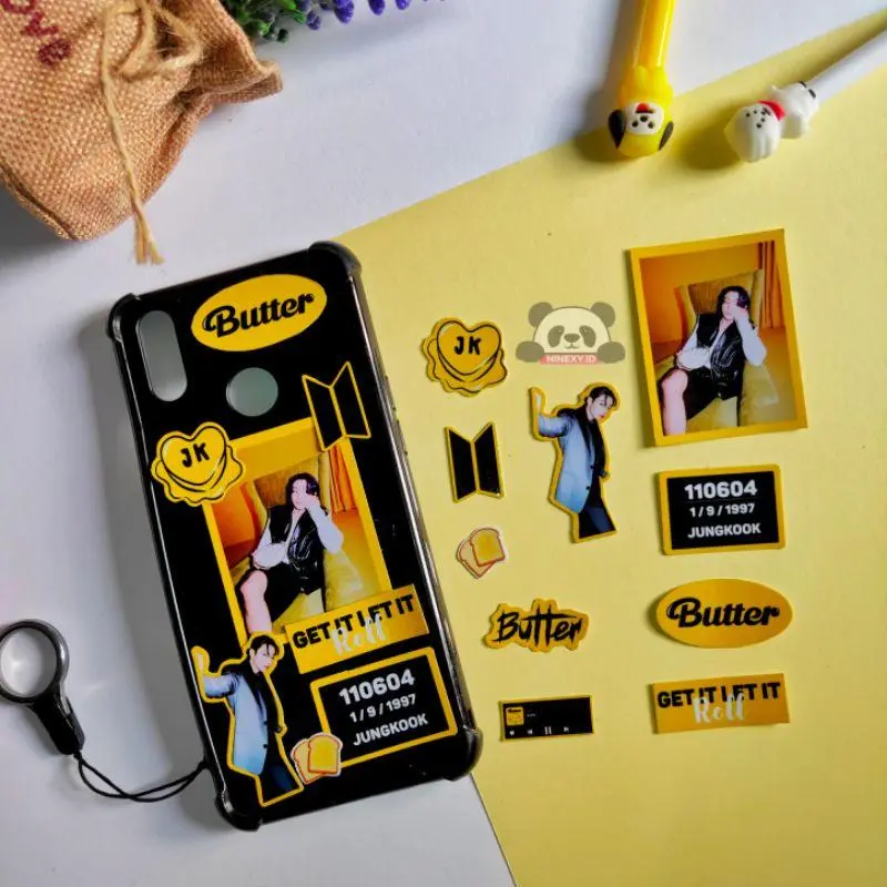 STIKER BTS BUTTER / BTS BUTTER/ STIKER BTS ANTI AIR Tinta Paper