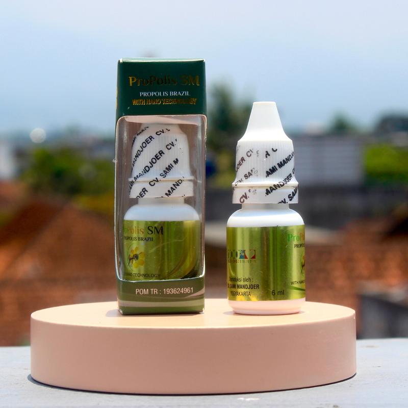 Herbal Untuk Telinga Keluar Cairan Kuning Bau Congek Dengan  Propolis SM Brazil 6ML 5