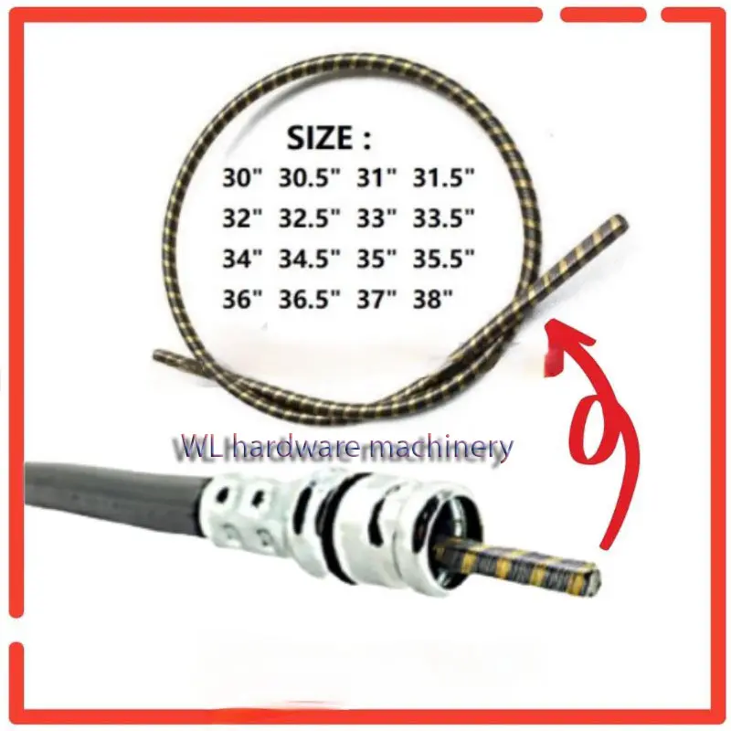 (Ready Stock) Brush Cutter Flexible Shaft Mesin Rumput Flexible Cable Cable Mesin Rumput