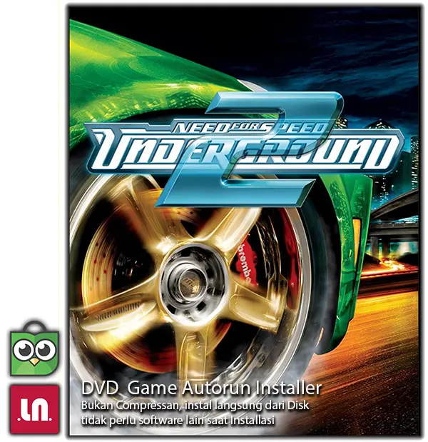 Need For Speed Underground 2 - PC DVD Game Race Autorun Installer