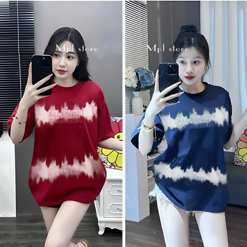 ( BST Hè 35-80kg ) Áo Thun  Dập Nổi , Ao Thun In  vẩy sơn , áo phông phom rộng Nam Nữ