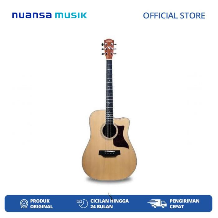 Gambar Vynn's D02 CE-SP Solid Top Acoustic Electric Guitar dari Nuansa Musik Kota Administrasi Jakarta Utara Tokopedia