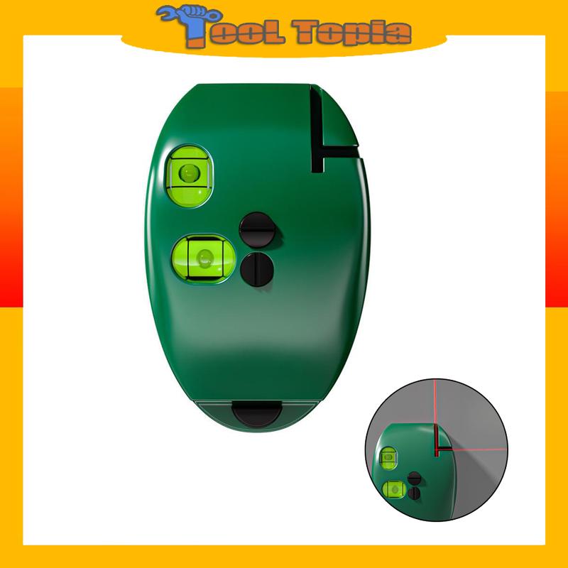 Mức Laser Hồng Ngoại Mini - Độ Chính Xác Cao, Chất Liệu ABS (Tùy Chọn: 1 Cái hoặc Bộ 2 Món với Thước Cuộn 5m)