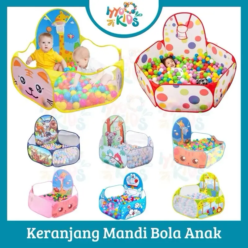 IYYO KIDS | Kolam Mandi Bola / Keranjang Mandi Bola / Keranjang Basket Bola / Mainan Anak Bayi Pekanbaru Murah