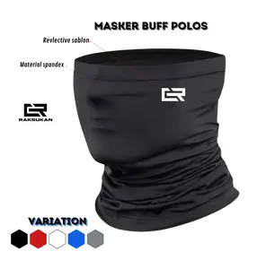 Masker Buff Pria Pelindung Wajah Berkendara Motor / masker buff bandana pria wanita