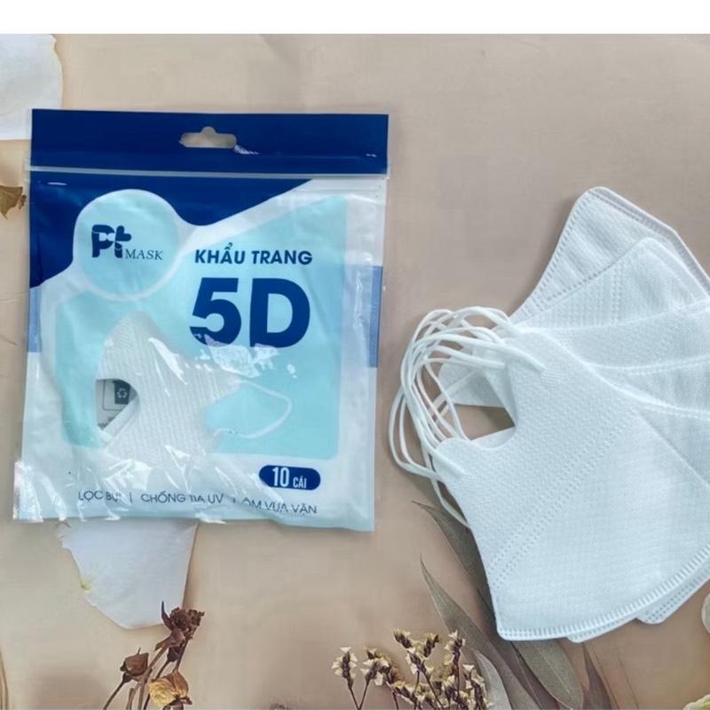 ( Thùng 200cái) Khẩu trang 5D Mask PT mask Phương Tuyến 3 lớp kháng khuẩn công ty
