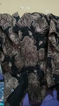 Product Review of Mega Mendung Milo Baju batik pria Tangan panjang katun solo lapis furing by arfabatik67 from s**a 0