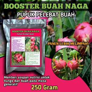 Pupuk booster organik buah naga kemasan 250gr