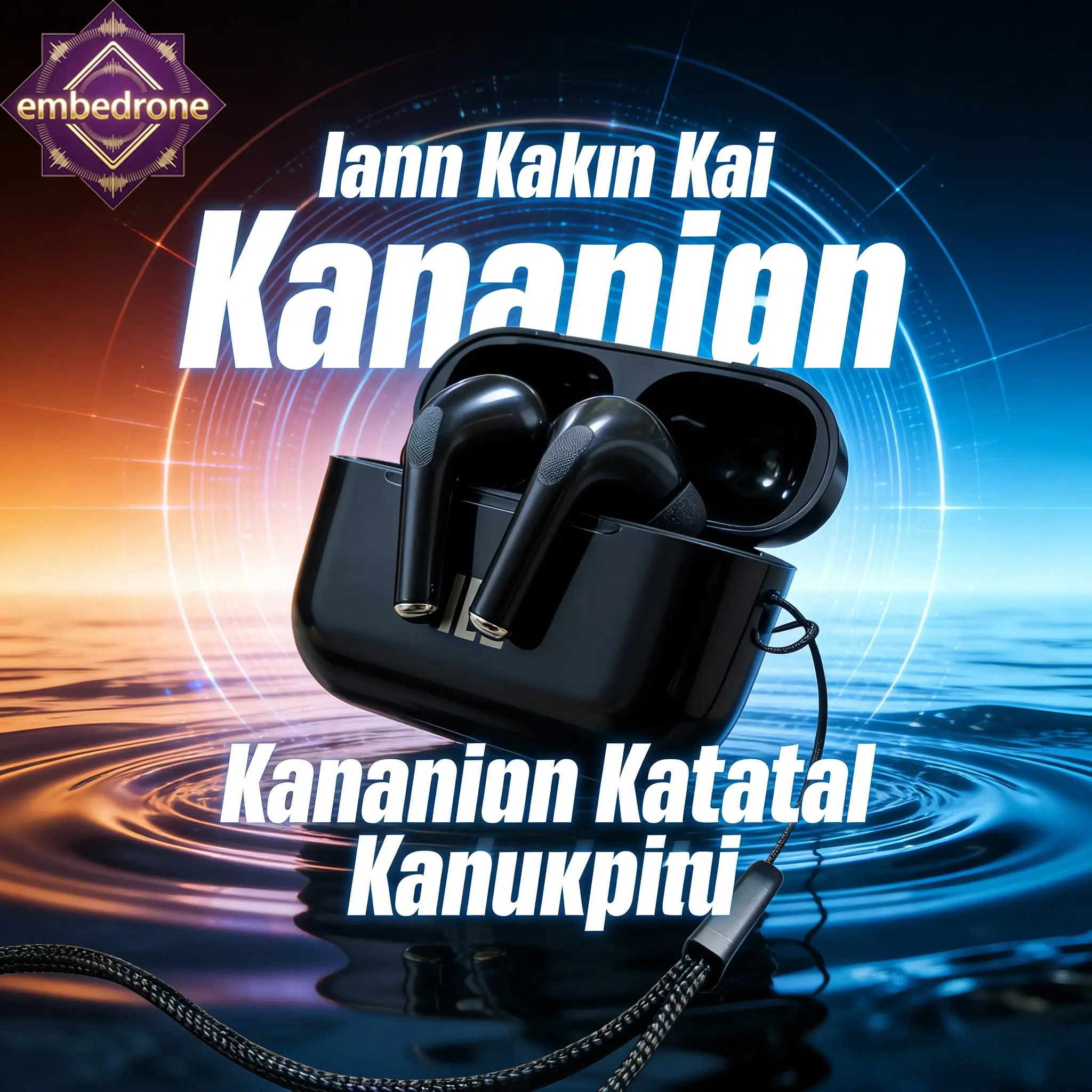 Headset Sertifikasi Hi-Res Gold Mewah Bluetooth6.0