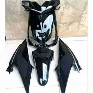 Cover Fullset Body Halus Honda Beat Karbu 2008-2012 Warna Hitam Glossy – ABS Baru Presisi