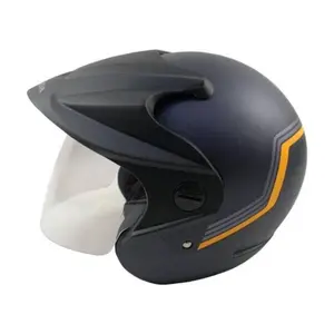 Helm Honda Half Face Blue V2 Original AHM 930g