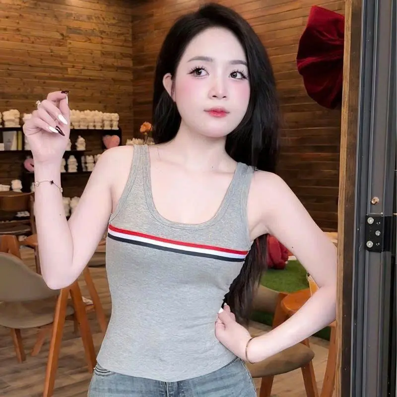 [BOZIP CHÍNH PHẨM] Áo Thun  Ba Lỗ Có Phối Sọc , Tạo Điểm Nhấn Phong Cách Trẻ Trung . Chất Liệu Vải Bozip Loại 1 co giãn 4 chiều ôm body áo kiểu tiểu thư xinh xắn – BY BOOM STORE | BigBuy360 - bigbuy360.vn