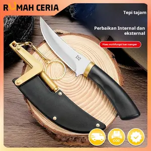 【READY】Pisau Buah Rumah Tangga Cleaver Dapur Tajam Mengupas Berkemah Multifungsi Pisau Daging BBQ Portabel Luar Ruangan Pisau  Hummingbird